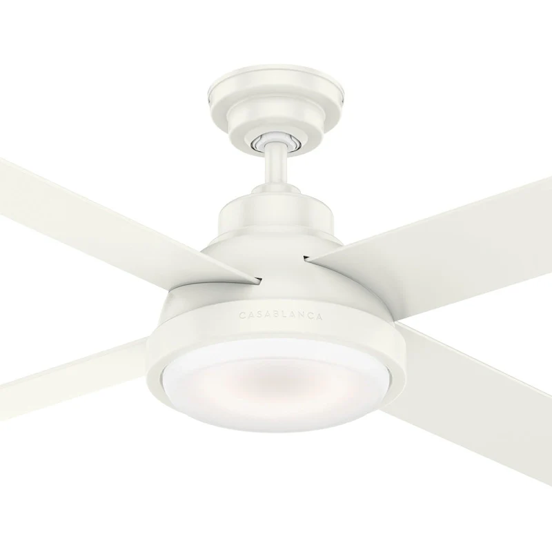 Casablanca 54  Levitt Ceiling Fan with LED Light Kit and Wall Control - Modern Industrial, Rustic
