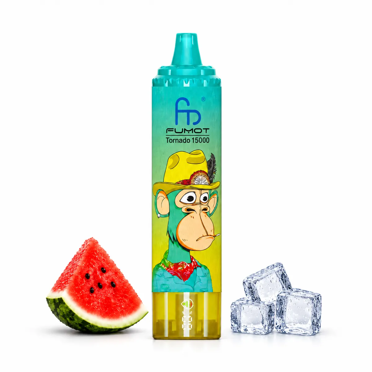 Fumot Tornado 15000 Watermelon Ice – Einweg-Vape, Produktansicht