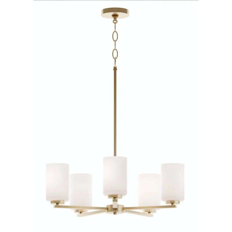 AFX Leo 5-Light Med Base Chandelier