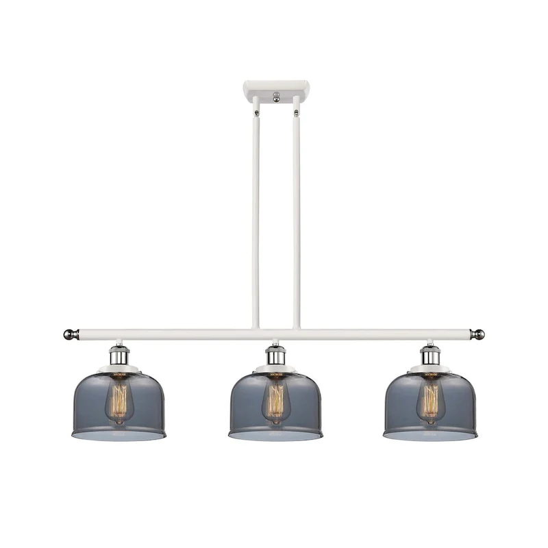 Innovations Lighting Bell - 3 Light 36  Island Light - 8  Shade