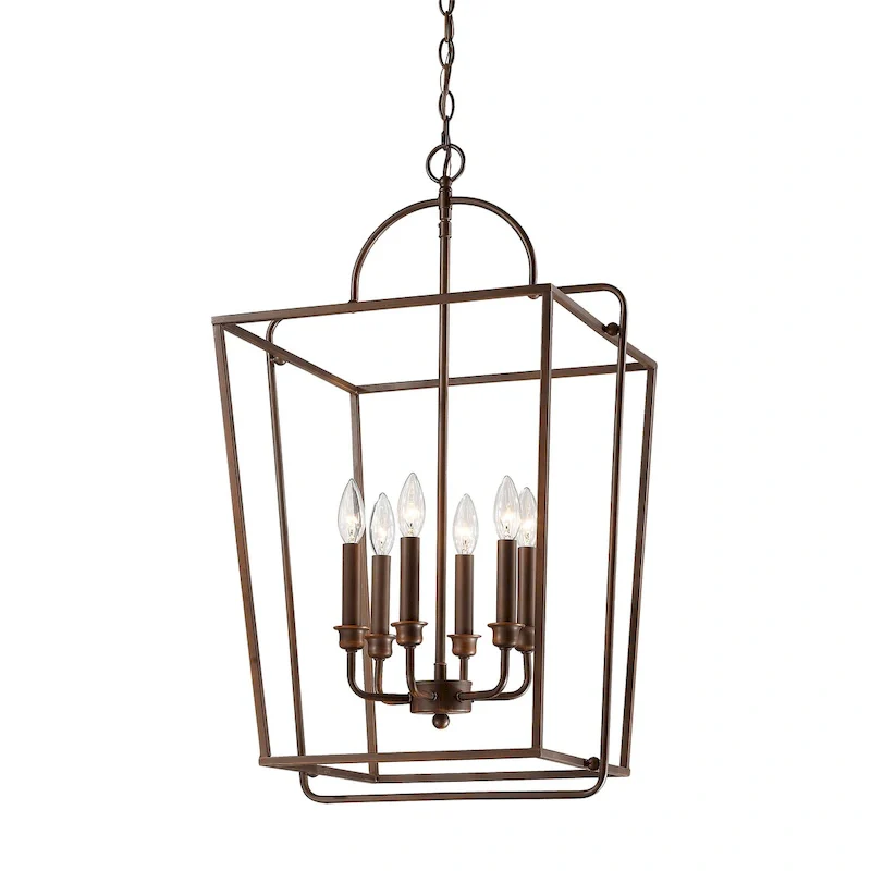 Metal 6 Light Pendant light
