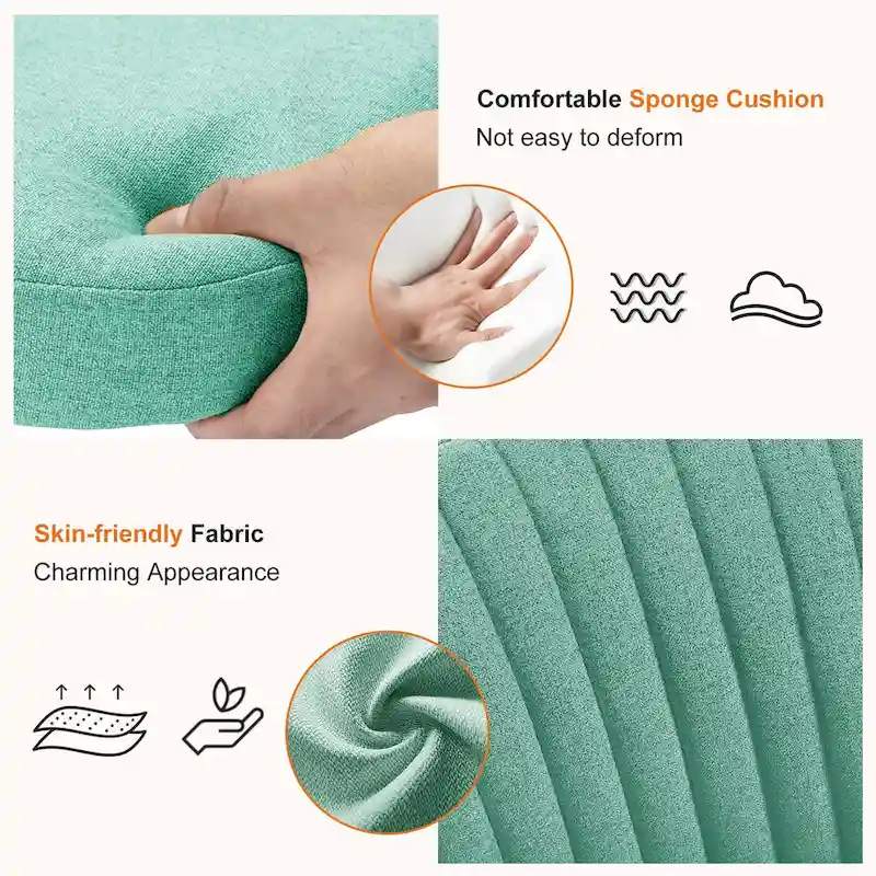 Adjustable Swivel Office Desk Chair with Wheels