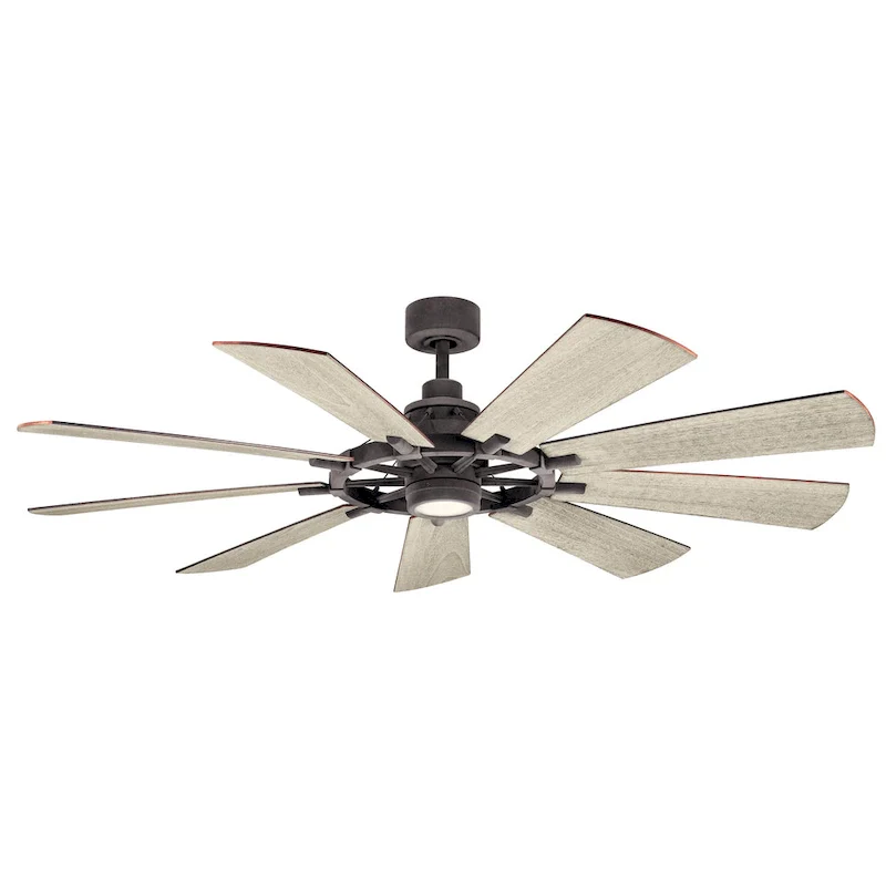 Gentry 65-inch LED Ceiling Fan (3-finish options)
