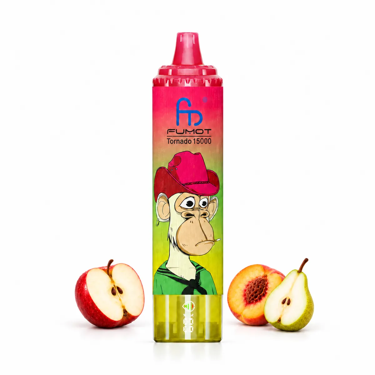 Fumot Tornado 15000 Apple Peach Pear – Einweg-Vape, Produktansicht