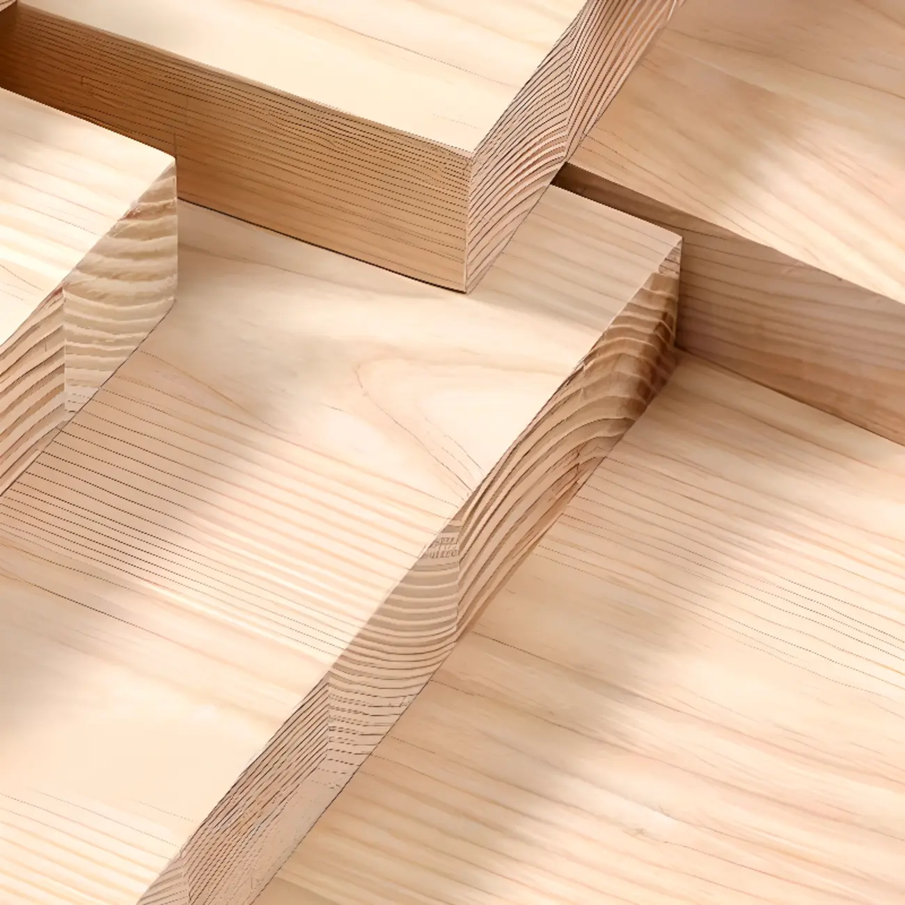 Modern Leather Top Wood 2-Drawer Nightstand