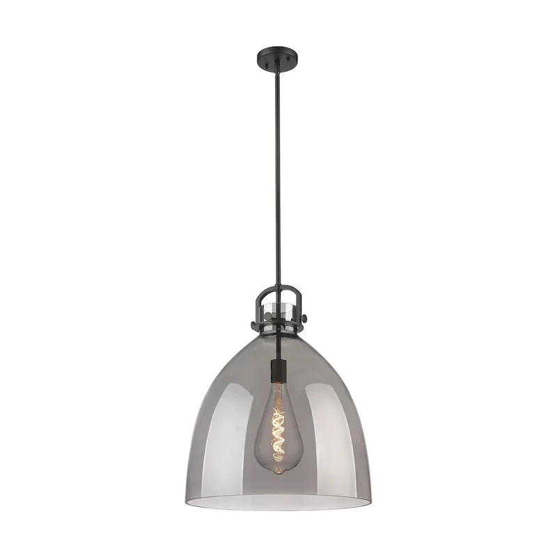 Innovations Lighting Newton Bell - 1 Light 18  Stem Hung Pendant