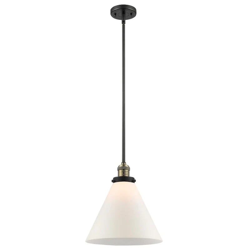 Innovations Lighting X-Large Cone Single Light 12  Wide Pendant with