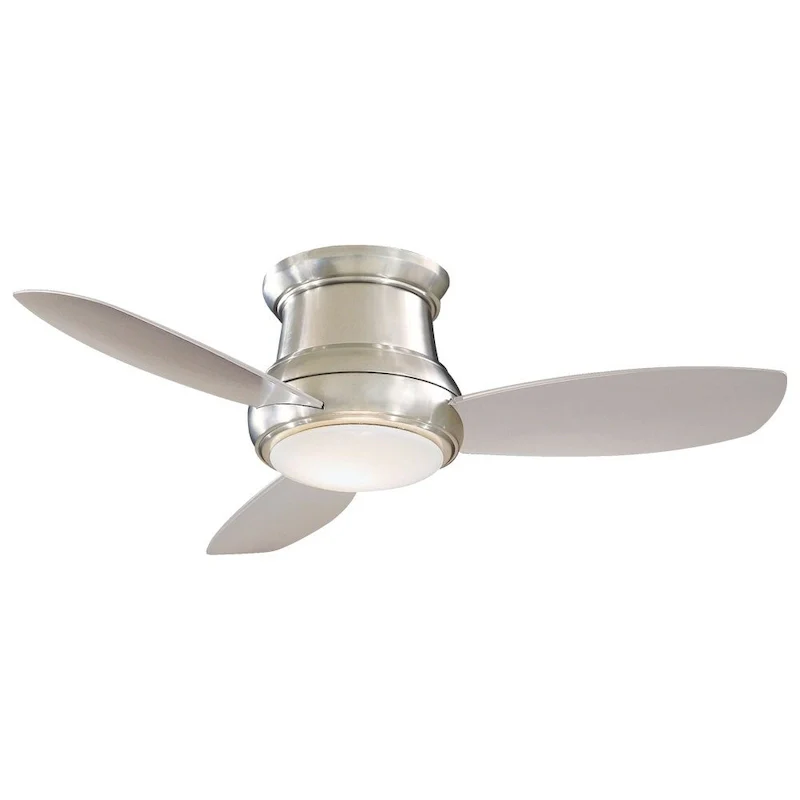 Minka Aire Concept II Brushed Nickel 3 Blade 44 Inch LED Ceiling Fan