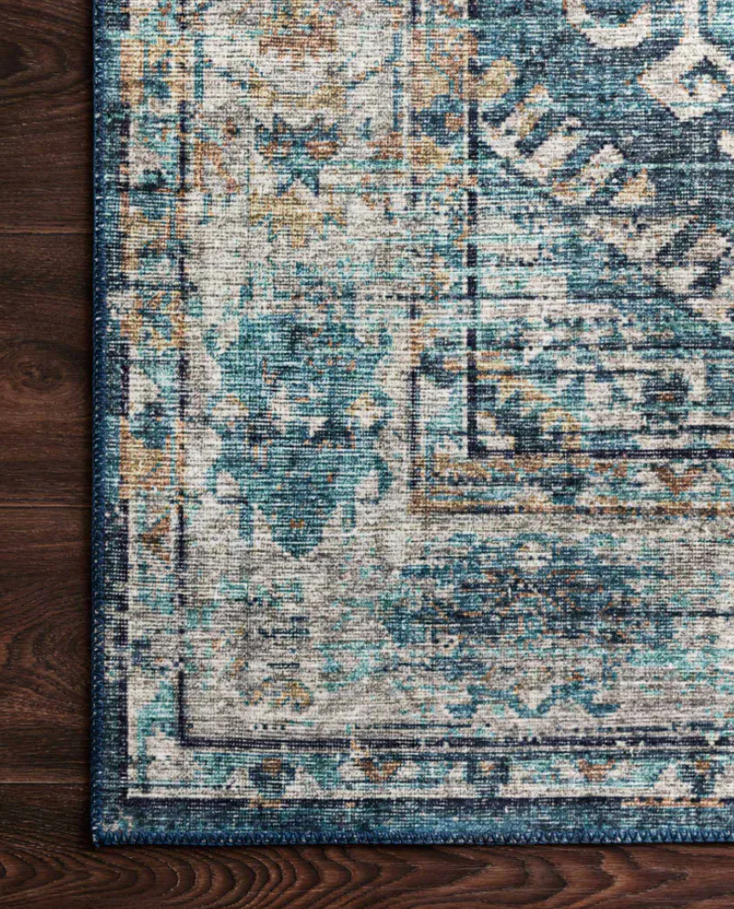 Skye Denim/Natural Rug