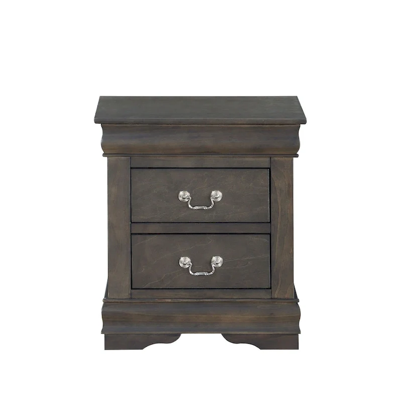 ACME Louis Philippe Nightstand in Cherry 23753