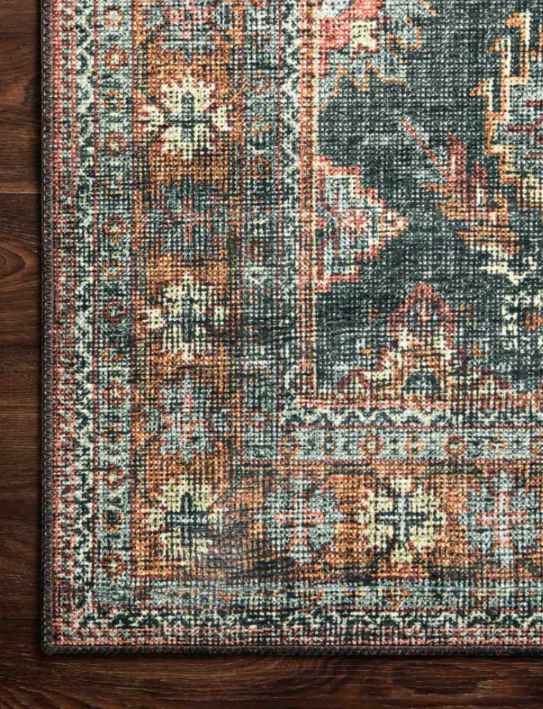 Skye Sea/Rust Rug