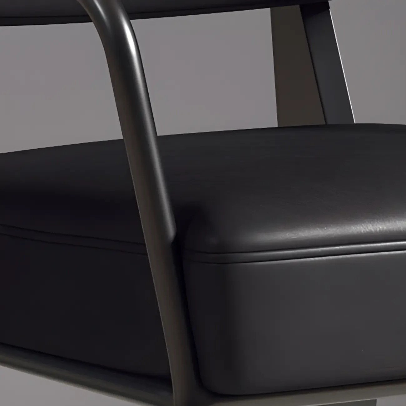 Modern Upholstered Dining Chair with Arm