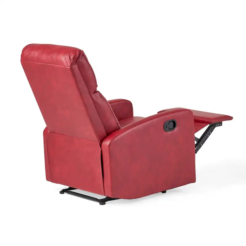 Samedi PU Leather Recliner Club Chair by Christopher Knight Home