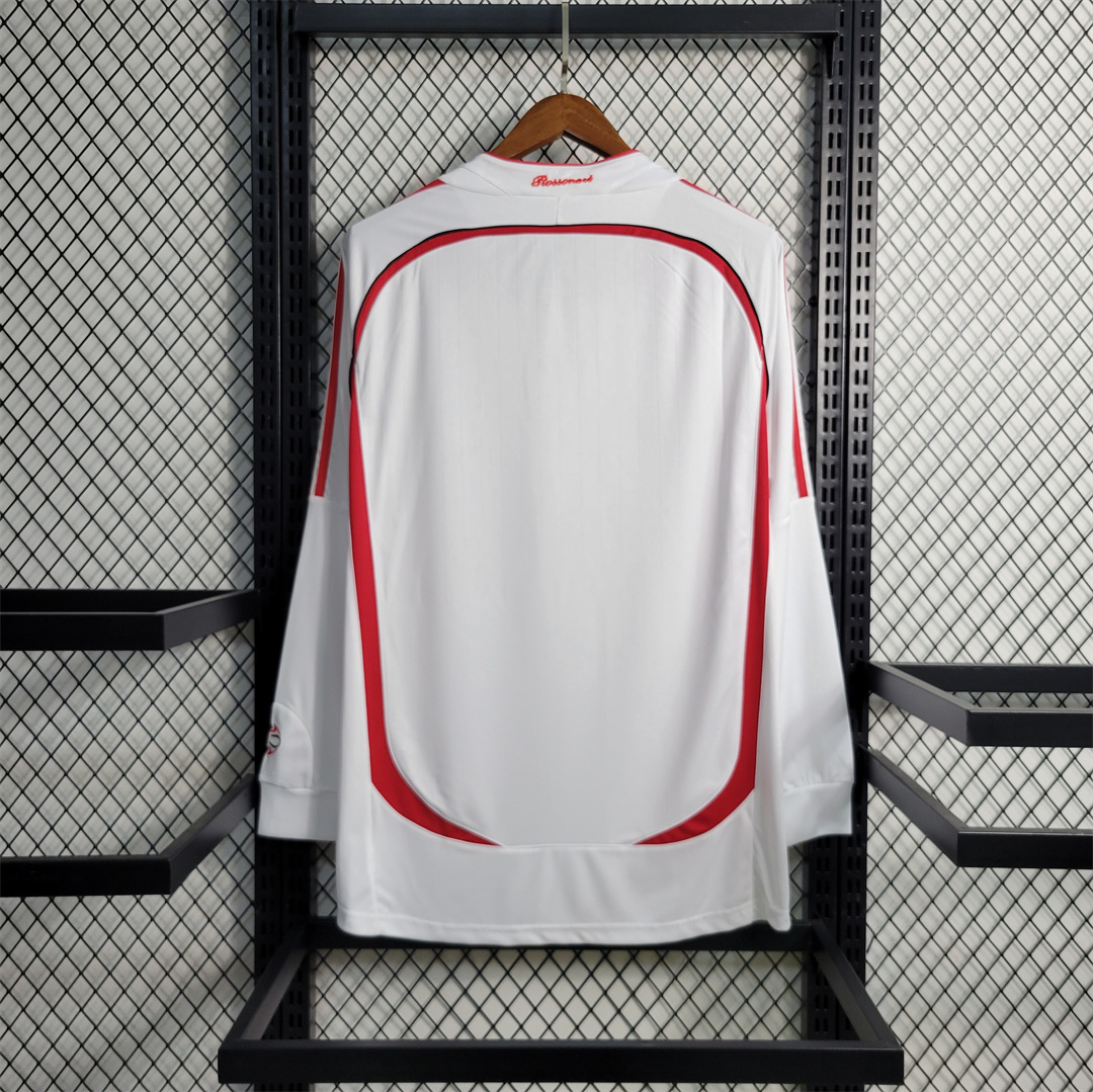 Maillot Retro AC Milan extérieur manches longues 2006/07