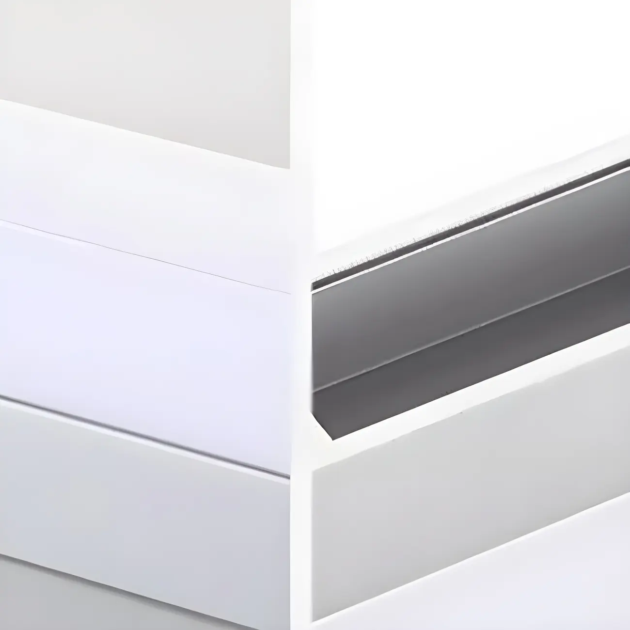 Dimmable Modern Linear White LED Vanity Wall Light