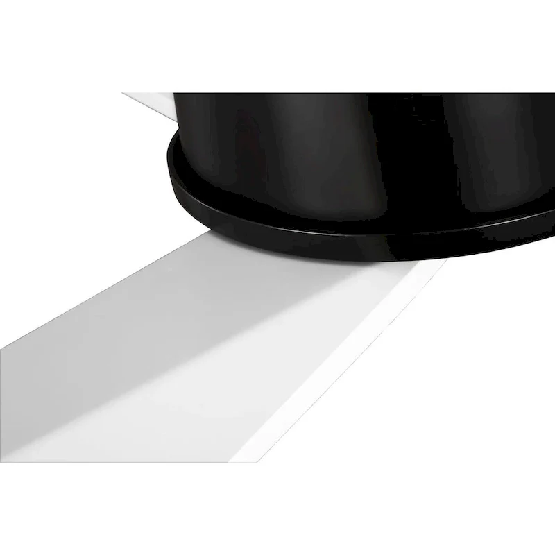 Paso Collection 60-in Three-Blade Black Luxe Industrial Ceiling Fan with 3 Speed Remote Control - 60 in x 60 in x 15.5 in