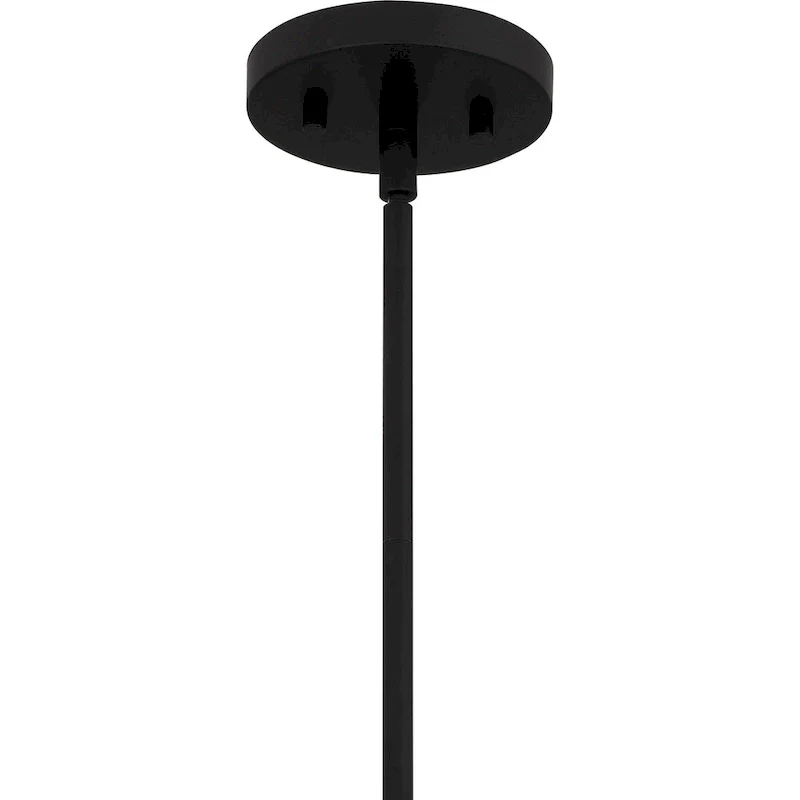 Royer 1-Light Matte Black Mini Pendant - Matte Black