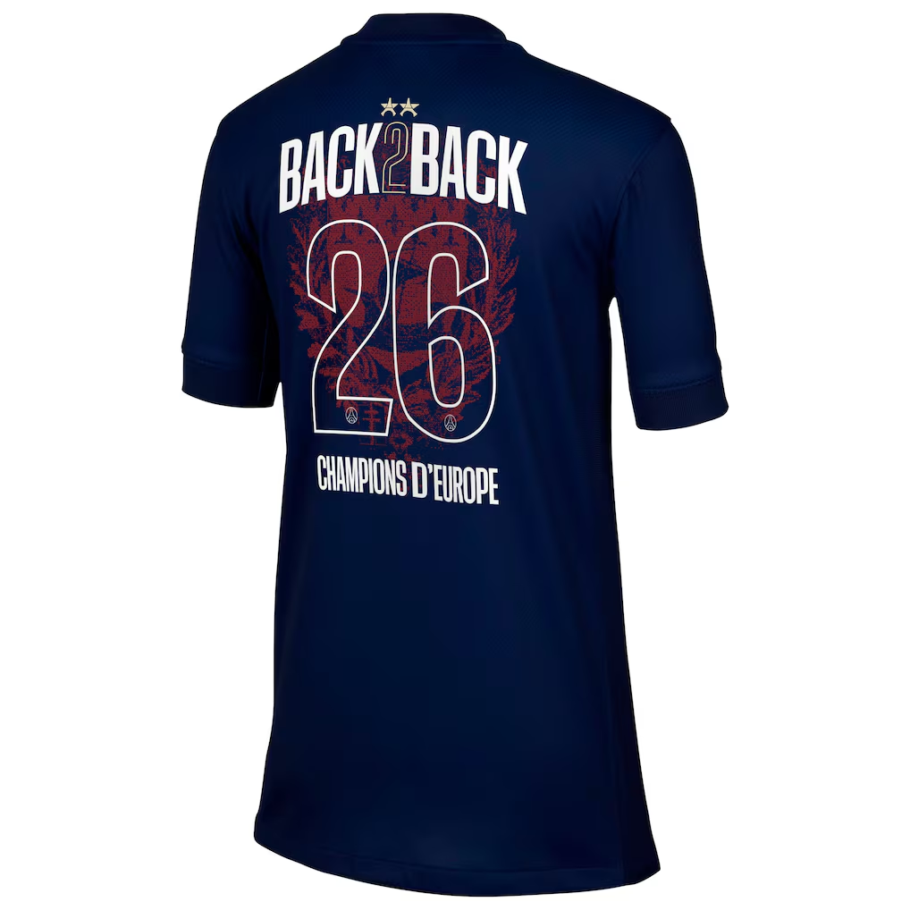Maillot PSG domicile 2025/26 AVEC LES 2 ÉTOILES ⭐️ ⭐️