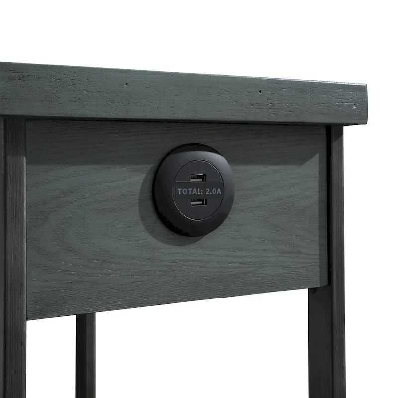 Mingard Rustic 20-inch Wood 1-Shelf and 1-Drawer Side Table by Furniture of America