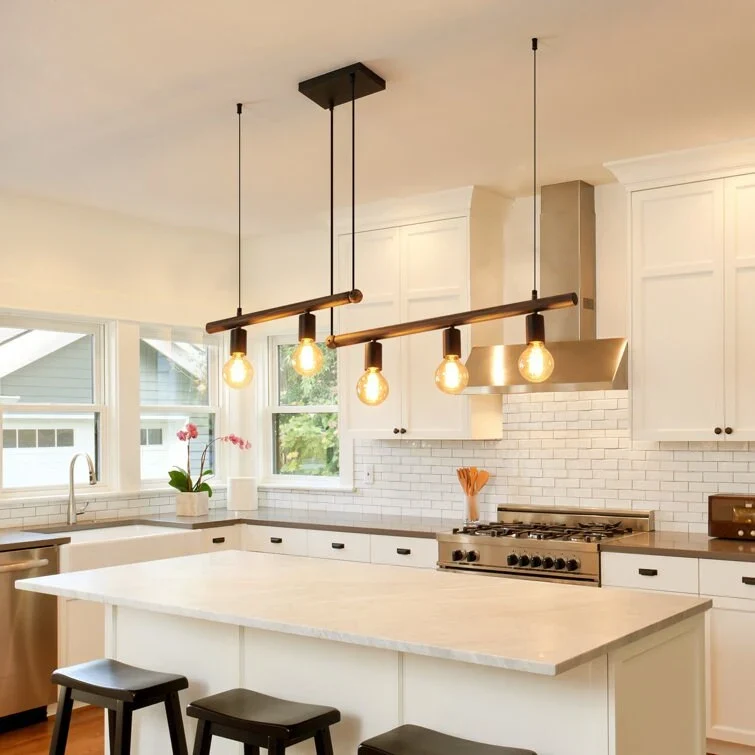 5 - Light Kitchen Island Pendant Light[No Bulb]
