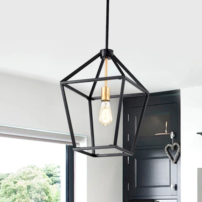 Dannies 1 Light Kitchen Island Lantern Pendant Light