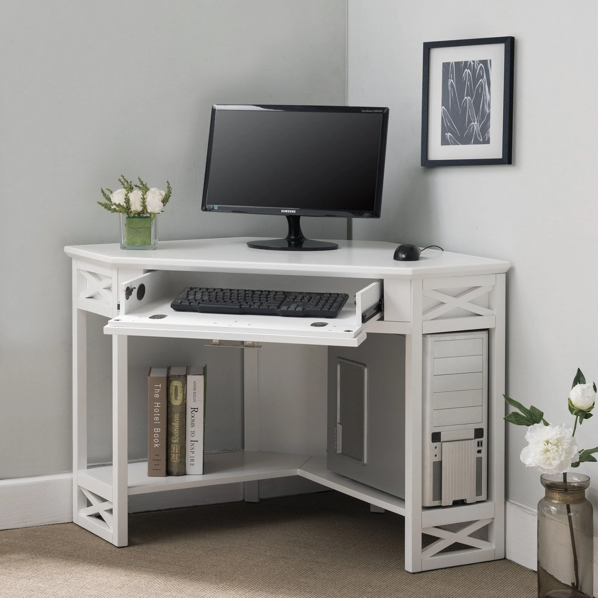 Leick Home Mission Corner Writing Desk
