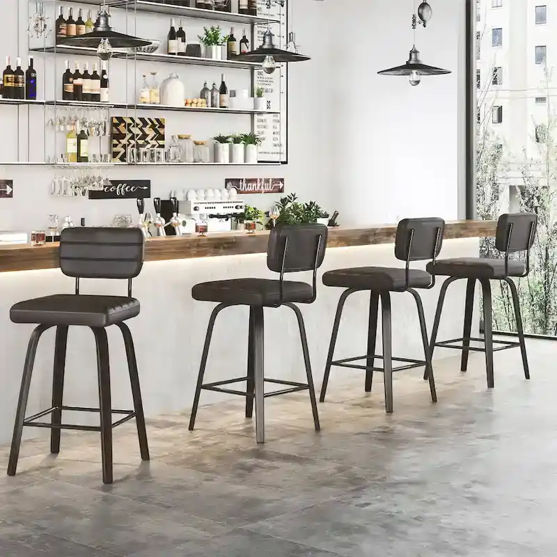 Swivel Bar Stools Bentwood Counter Height Bar Stools