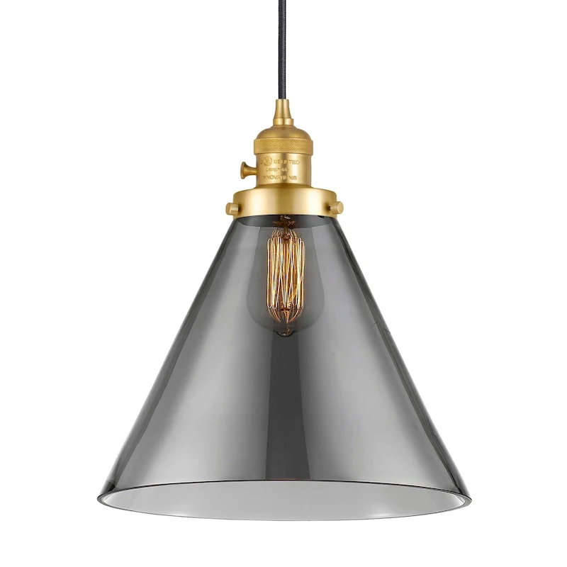 Innovations Lighting 201CSW-14-12 Cone Pendant Cone 12  Wide pendant