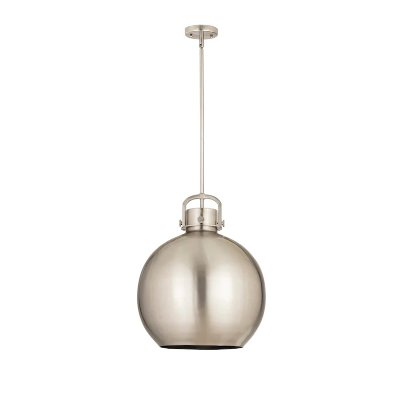 Innovations Lighting Newton Metal Sphere - 1 Light 16  Stem Hung Pendant
