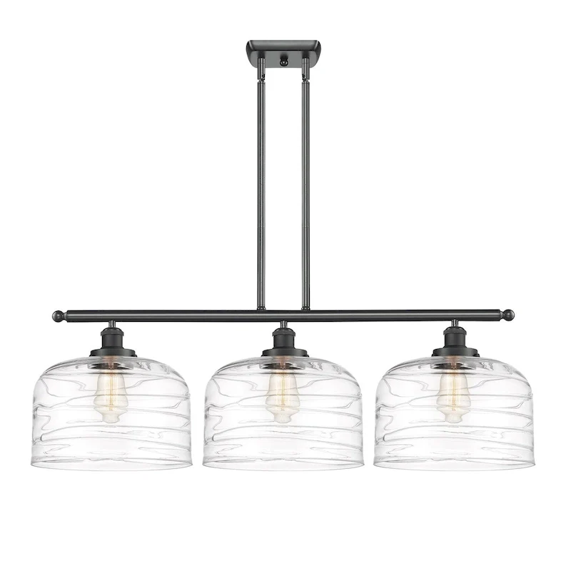 Innovations Lighting Bell - 3 Light 36  Island Light - 12  Shade