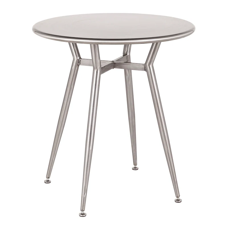 Carbon Loft Barton Industrial Round Dinette Table