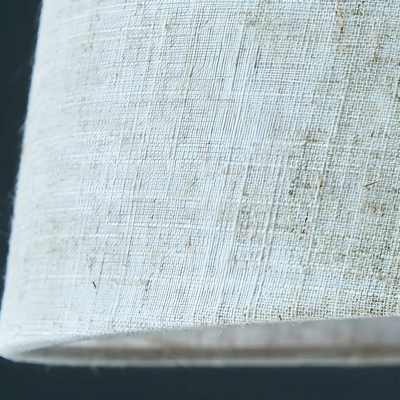 Elegant Cylindrical Crystal Base Table Lamp with Linen Shade