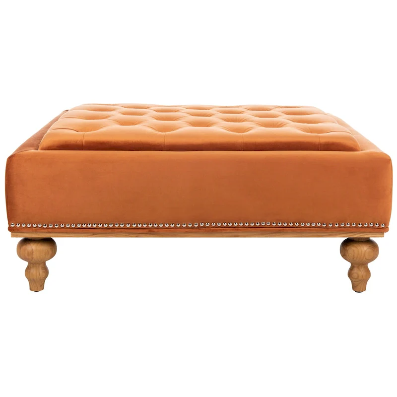 SAFAVIEH Couture Arjola Tufted Ottoman