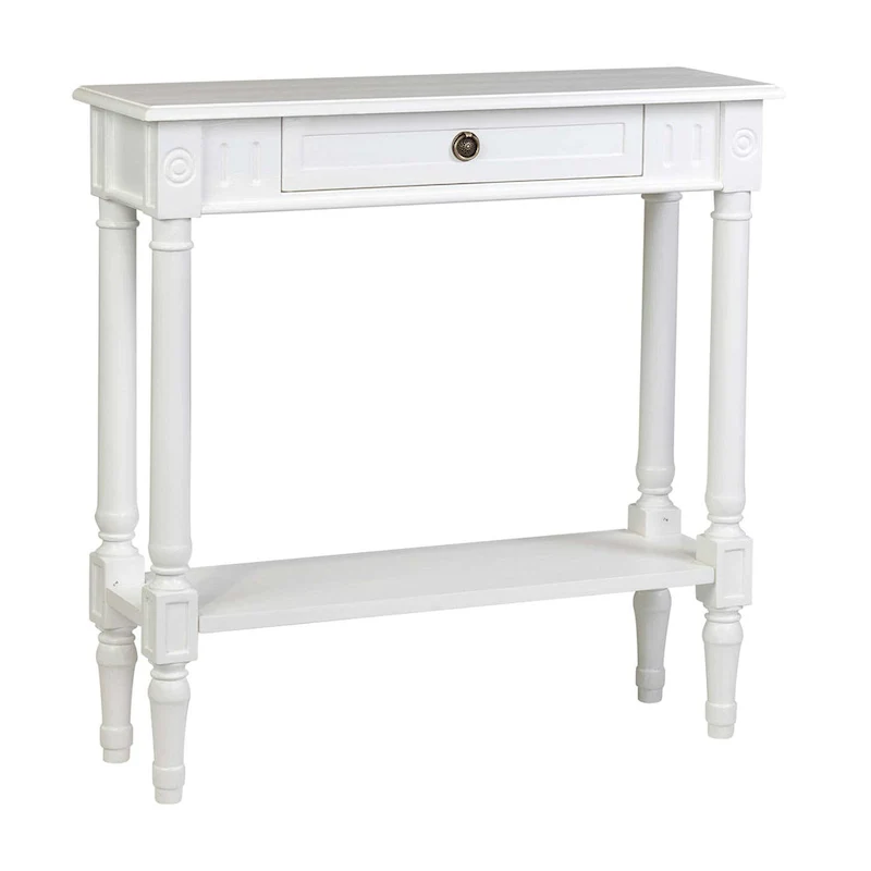 Wood Console Accent Table With Drawer by East at Main