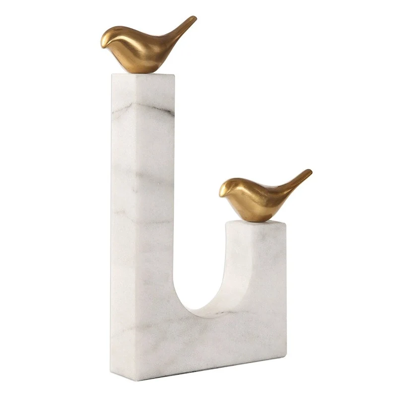 Uttermost Songbirds White Sculpture