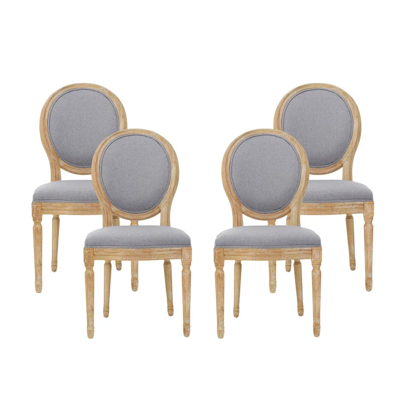 Phinnaeus French Country Dining Chairs (Set of 4) by Christopher Knight Home