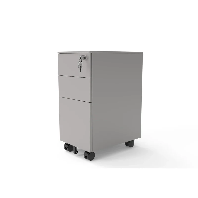 Owen Urban Metal Matte Lockable 3-Drawer Mobile File Cabinet by Furniture of America