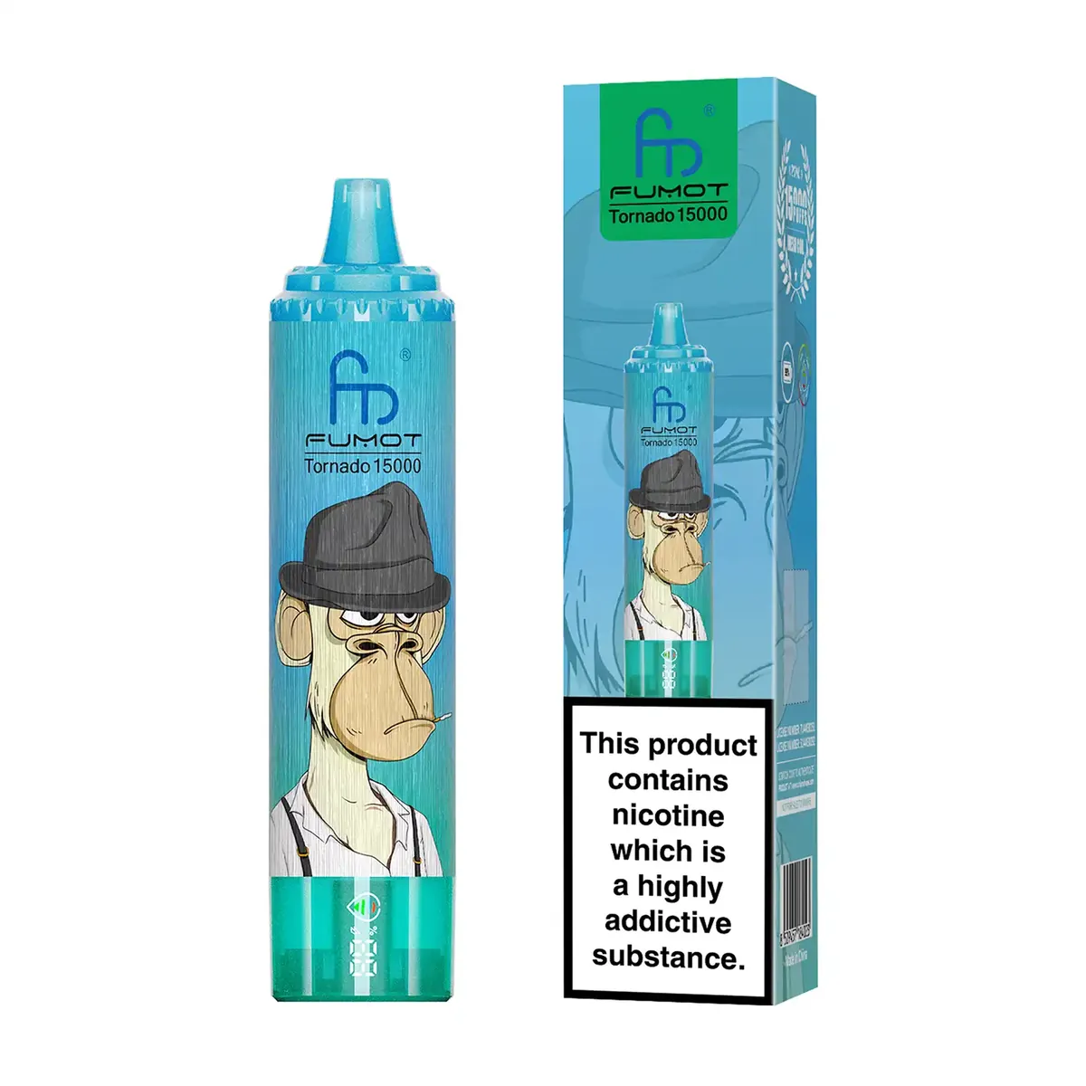 Fumot Tornado 15000 Cactus Ice – Einweg-Vape mit Einzelverpackung