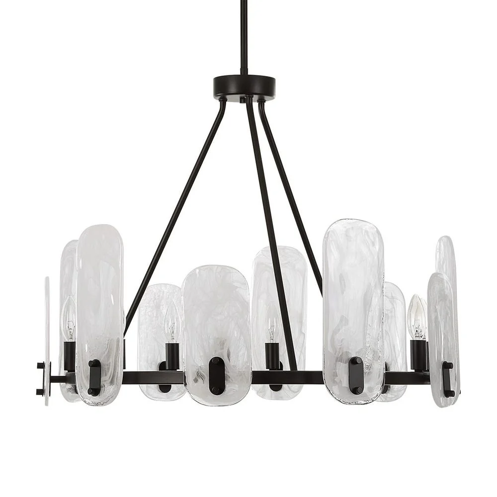 Ellipse, 10 Lt Chandelier