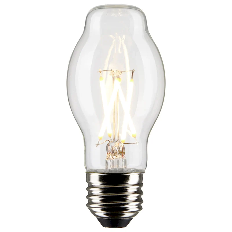 5 Watt BT15 LED - Clear - Medium base - 90 CRI - 4000K - 120 Volt