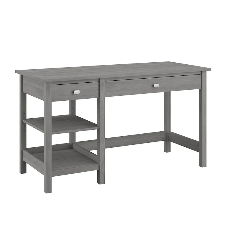 Broadview 54W Computer Desk with Shelves by Bush Furniture
