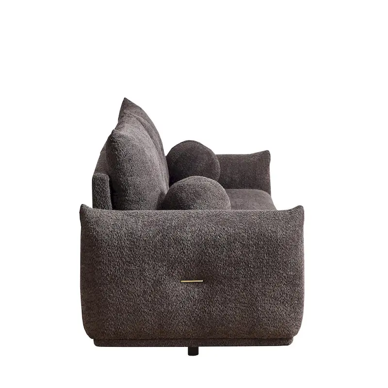 Lamb's wool 2-seater sofa