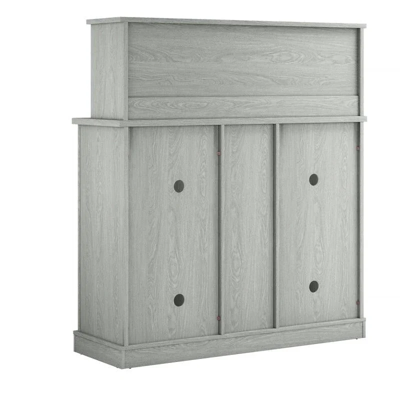 47 in. Farm Style Wood Buffet Bar Cabinet