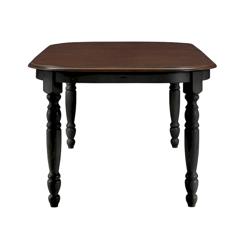 Mackenzie Country Antique Two-tone Dining Table by iNSPIRE Q Classic