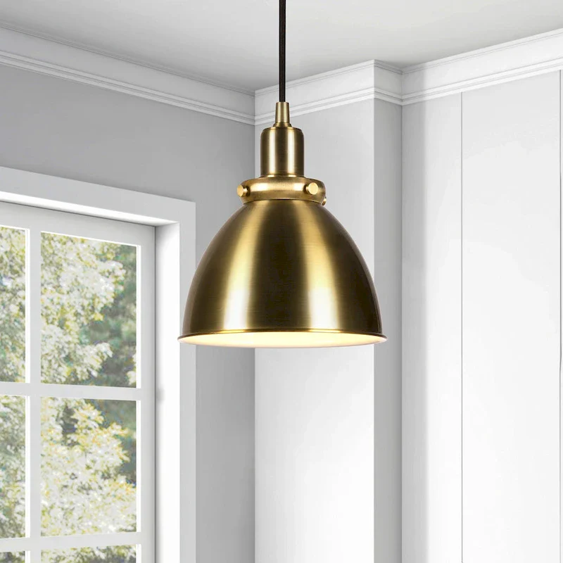 Madison pendant in Brass