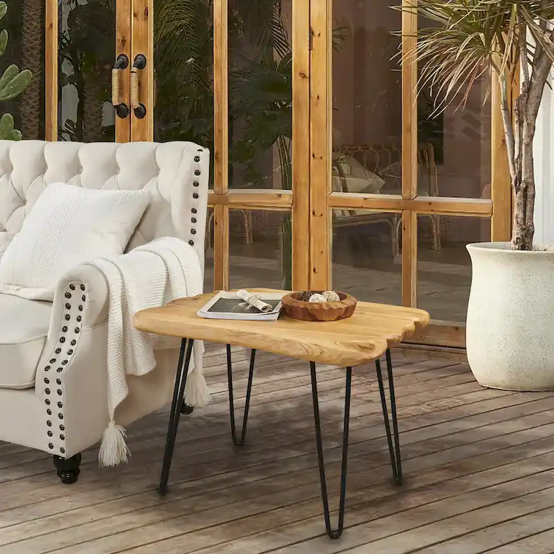 Cedar Roots Live Edge Coffee Table