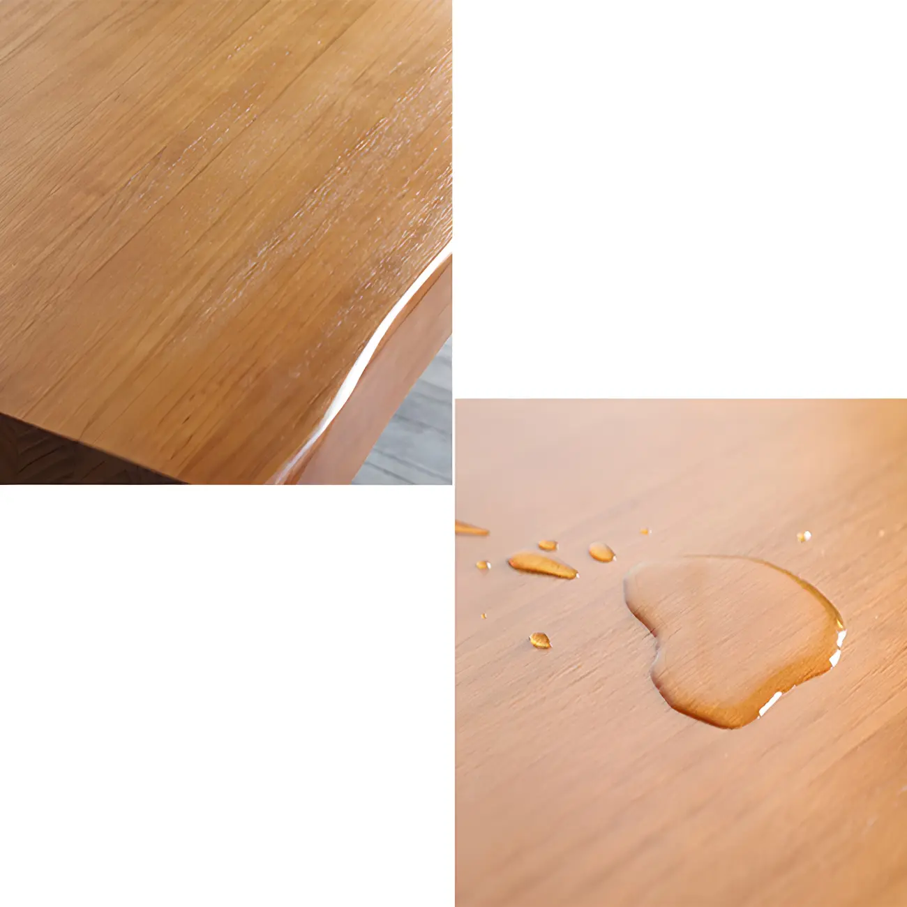 Pine Wood Rectangular Metal Base Bar Table Brown