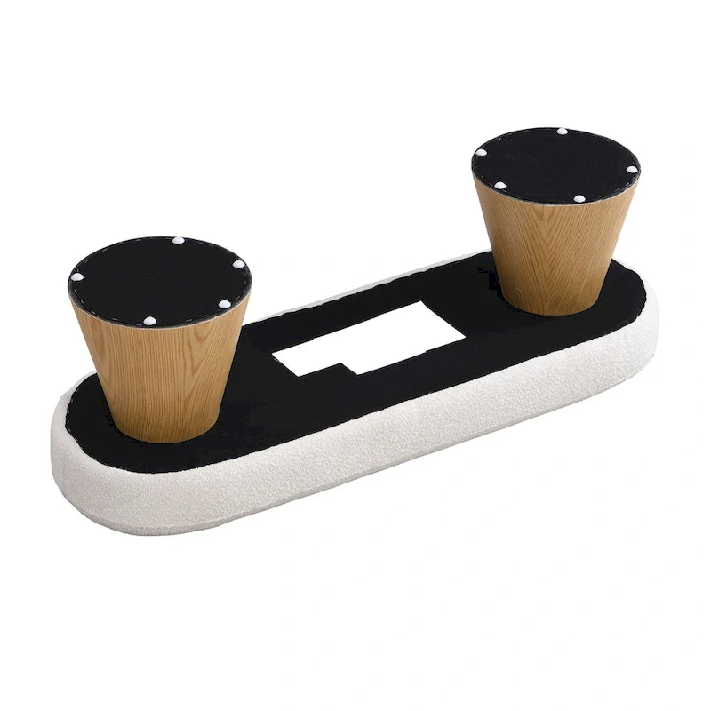 Christopher Knight Home - Benjamin Upholstered Dining Bench, Versatile Entryway & Bedroom Seating with Sturdy Wood Legs