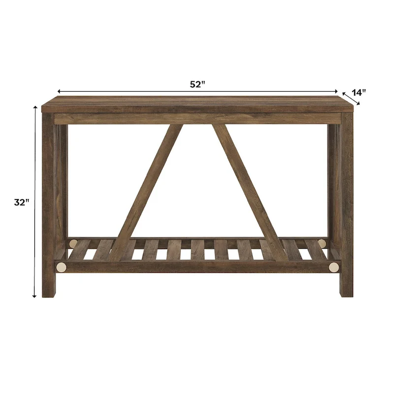 Middlebrook Paradise Hill A-Frame Entry Table