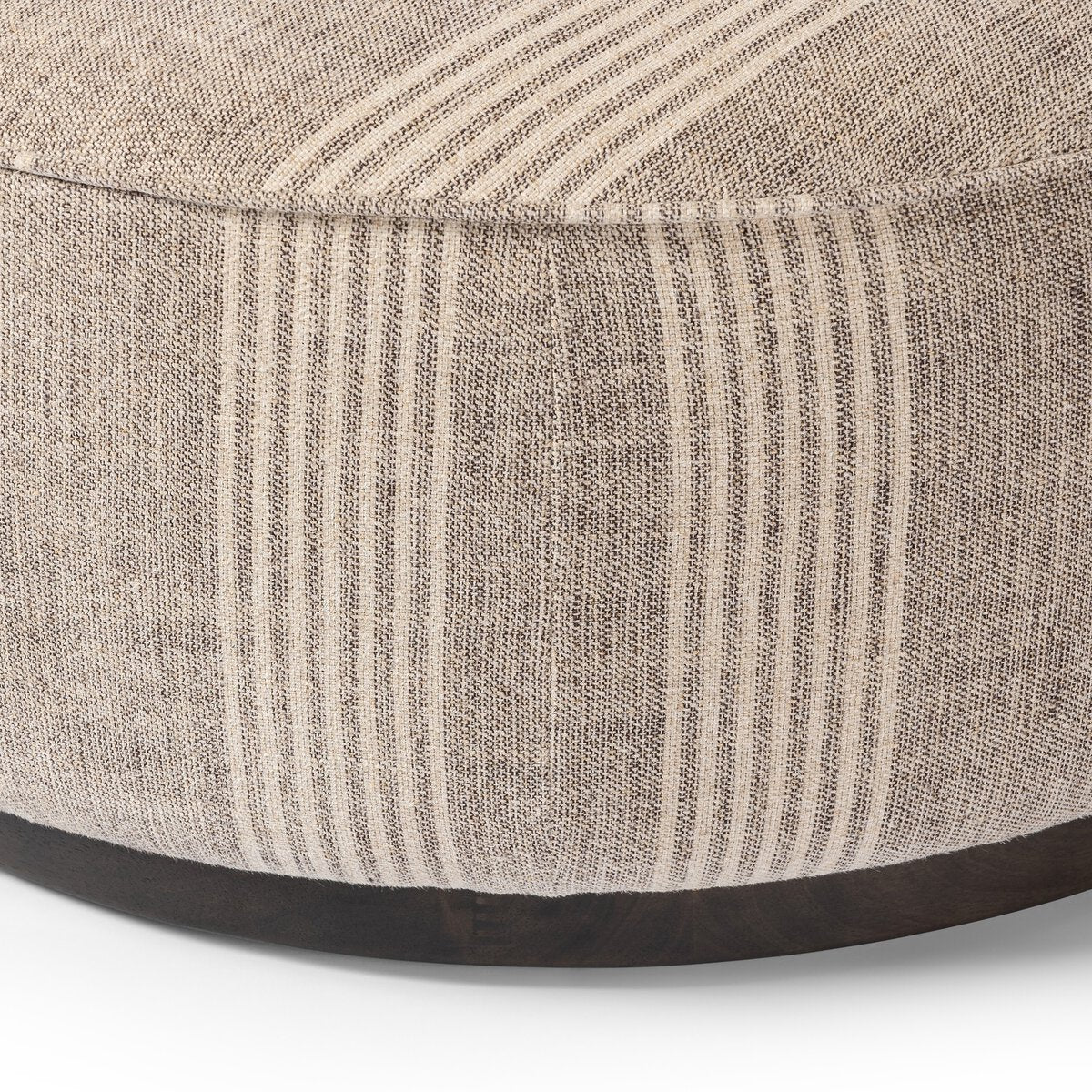 Sinclair Large Round Ottoman.